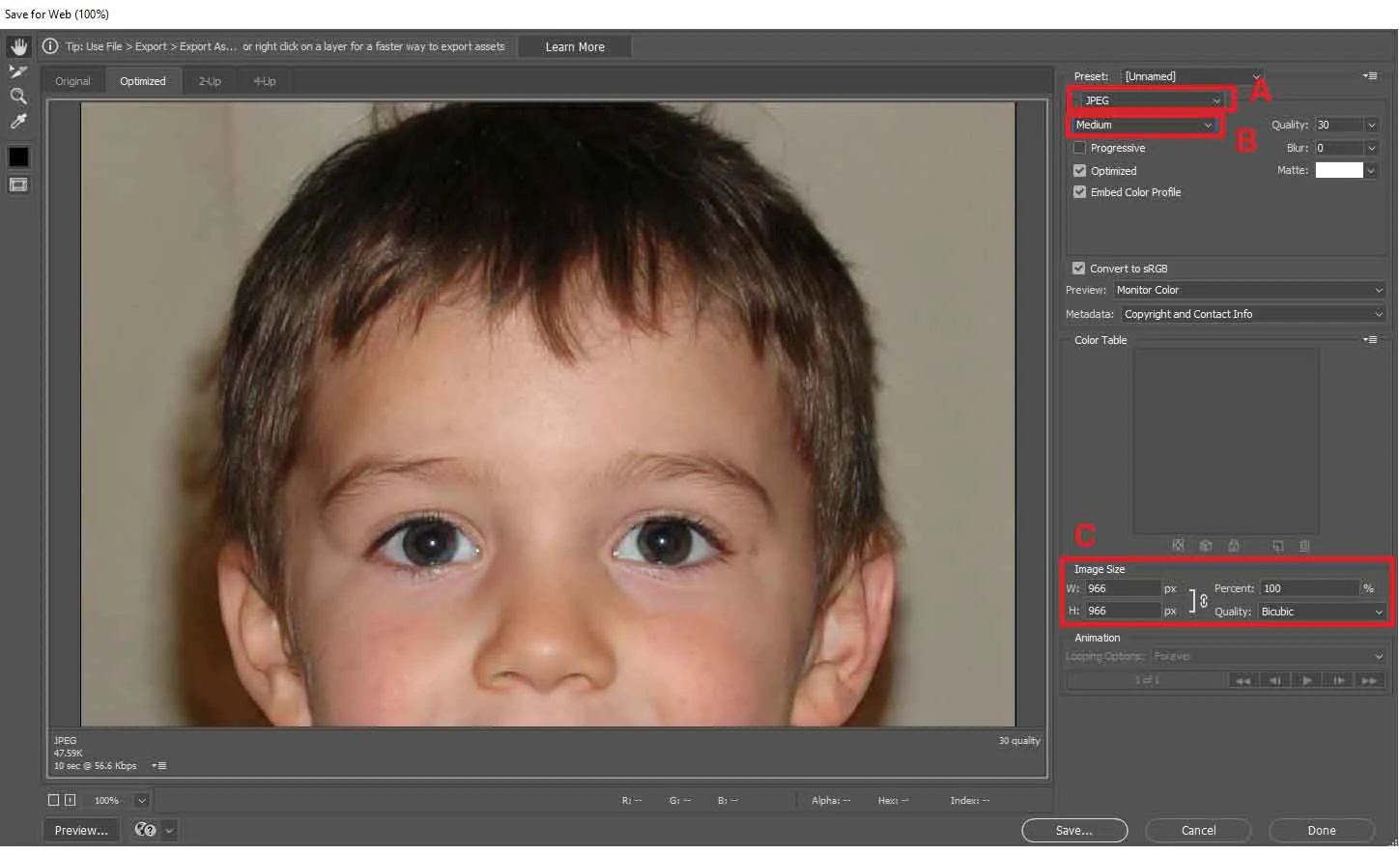 การปรับภาพ ก่อนนำลง Website ด้วย Photoshop